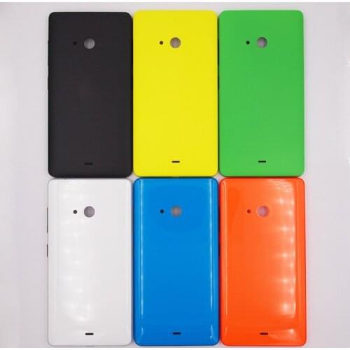 BaanSam New Colorful Battery Back Cover For Nokia Microsoft Lumia 540 Housing Case With Power Volume Buttons