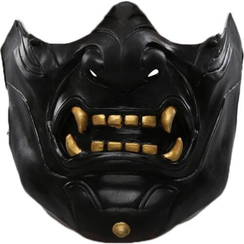 NEW anime Cosplay accessories Game Ghost of Tsushima Mask Cosplay Latex Masks Masquerade Halloween Party Costume Props