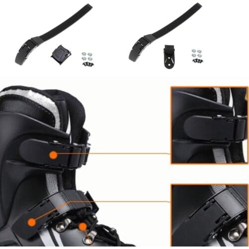 Roller Skate Shoes Strap Buckle w/ Screws Nut Clamp Fixing Mend Repair Set Men Women Outdoor Skating Parts Accessories
