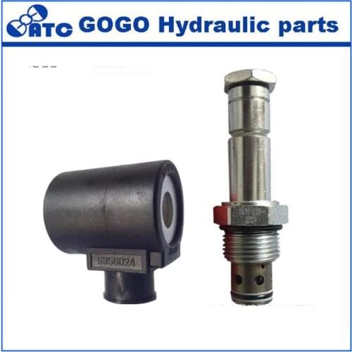 SP10-20 SP12-20 SP08-21 SP08-25 hydraulic Cartridge valve 6356024 6356012 coils