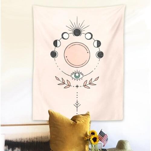 Boho decoration home decor room decoration aesthetic room decor tarot cards tapiz kawaii decor tapiz pared decoration mural