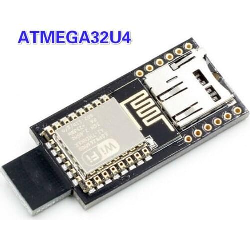 CJMCU-3212 Virtual Keyboard Badusb ATMEGA32U4 WiFi ESP-8266 TF Storage Chip