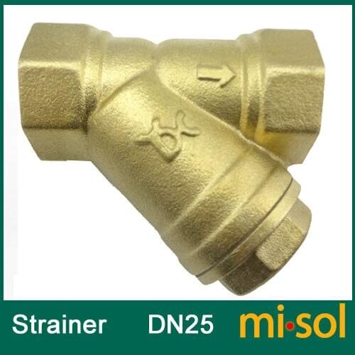 1pcs of 1" DN25 Brass Y Type Strainer Valve Connector Fitting