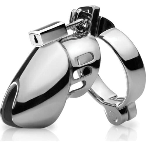 40/45/50mm metal male chastity device padlock CB6000s cock cage sex toys for male
