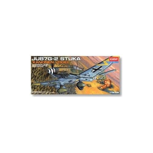 ACADEMY 12404 Ju87G-2 antitank Stuka attack machine "Cannon Bird"