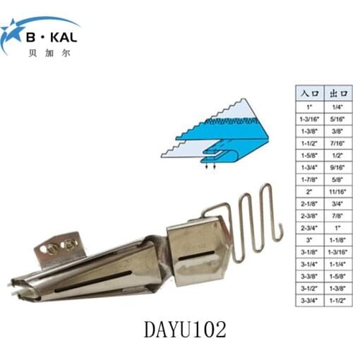 DAYU102 right angle binder used for of knitwear collar and sleeve F401
