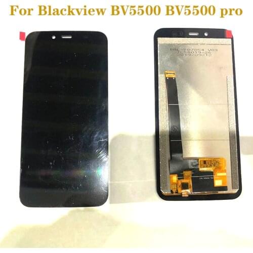 Original display For Blackview BV5500 BV5500 PRO LCD + touch screen digitizer replacement for BV 5500 pro display repair parts