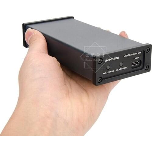 MAT-705Plus 1.8MHz to 54MHz Automatic Antenna Tuner For ICOM IC-705 Transceiver two built-in lithium batteries