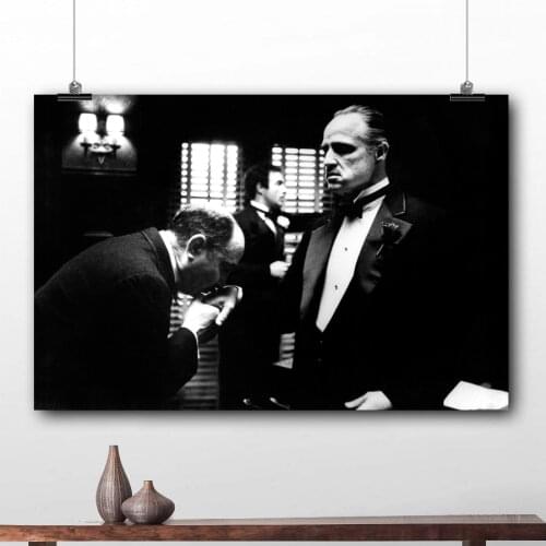 The Godfather Corloene Posters Canvas Art Prints For Home Decor Paintings