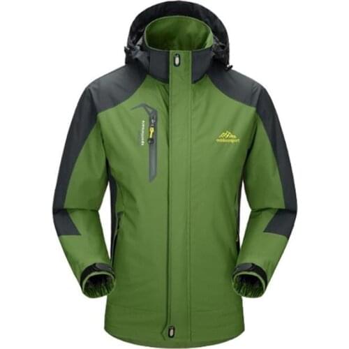 Jacket Men Waterproof Windproof Breathable Mens Jackets And Coats Windbreak Military Coats Plus Size 4XL 5XL Jaqueta masculina