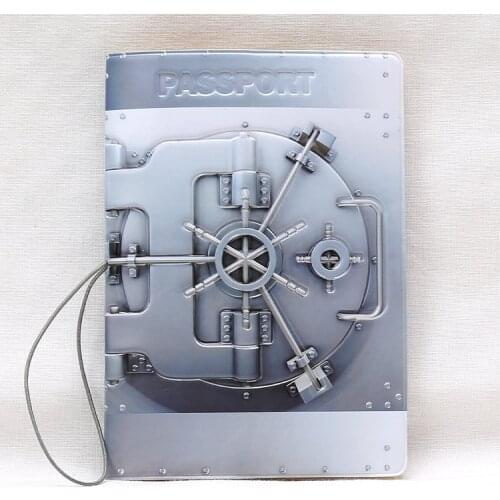 Popular Latest Passport Cover, The Passport Holder Of Each Country 14*9.6CM-Creative mechanical protection bag