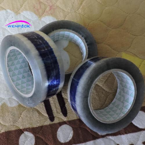 Custom gift print logo on packaging clear adhesive tape for packing box