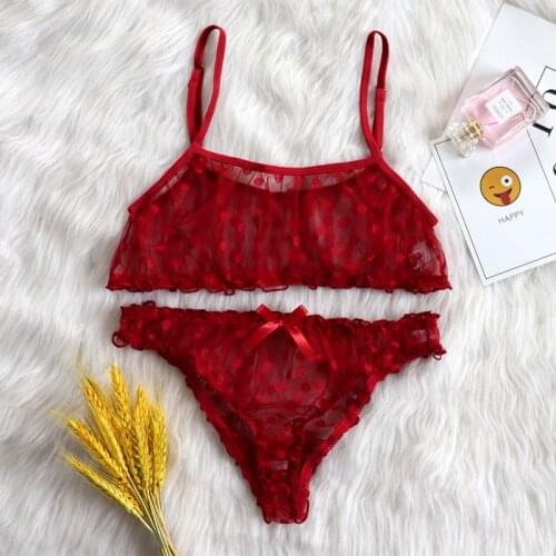 Sexy Lingerie Erotic Underwear Set Lady Lace New Fashion Style Soft Charming Comfortable Transparent Sexy Underwea