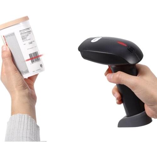 PTH2 New Wireless Barcode Reader Scanner Symcode 2D 2.4GHz Handheld 200meter Transfer