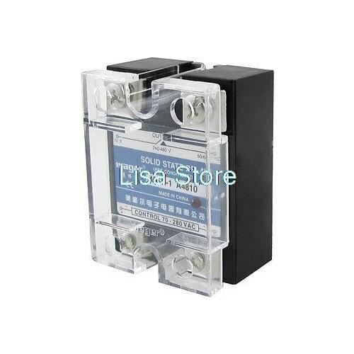 LED Indicator Solid State Relay SSR 10A 70-280V AC 240-480V AC MGR-1 A4810