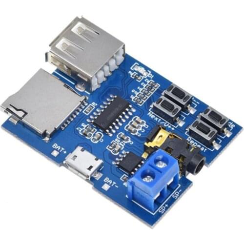 TF card U disk MP3 Format decoder board module amplifier decoding audio Player