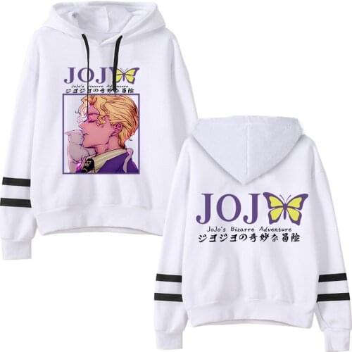 Jojo Bizarre Adventure Cool Men Fashion Funny Print Sweatshirt Hoodie