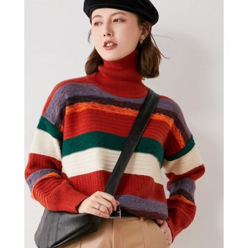 WOOOLAN.Y Women's Pullovers