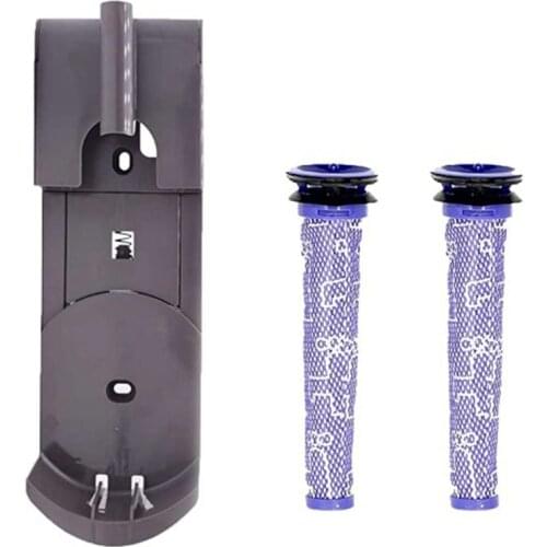 Replacement Docking Station Accessory Holders for Dyson V6 DC58 DC59 DC31DC34 DC35 Handheld Vacuum Cleaner Wall Mount