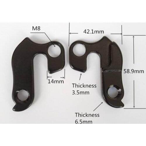 1pc bicycle Rear Derailleur Hanger road mtb cycle alloy Gear hangers Dropouts for Dartmoor Jamis Schwinn Scott cycling