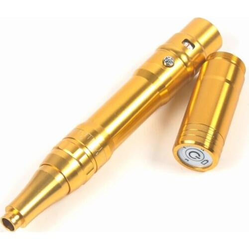 1pcs gold wireless permanent makeup machine professional cartridges pmu machine for eyebrow tattooing