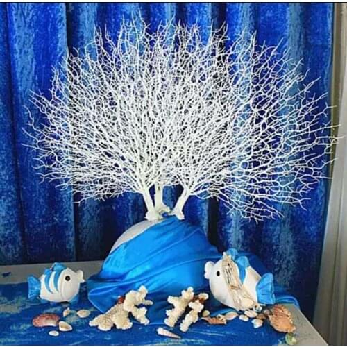 10Pcs/lot European style High-grade White Coral Branch Artificial Flower Craft Ornament For Wedding Table Decoration