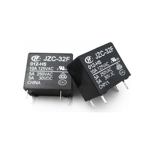100pcs HF Hongfa relay JZC-32F 012-HS 12VDC CJES quality goods