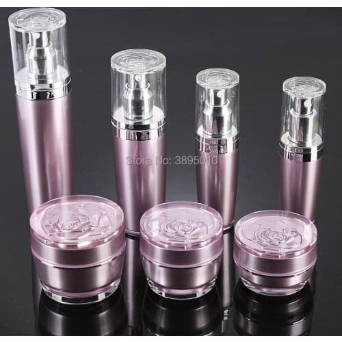 15g,30g 50g 15ml 30ml 600ml 100ml , Acrylic Cream Jar .Empty Cosmetic Packing Container Lotion Pump Bottle F1165