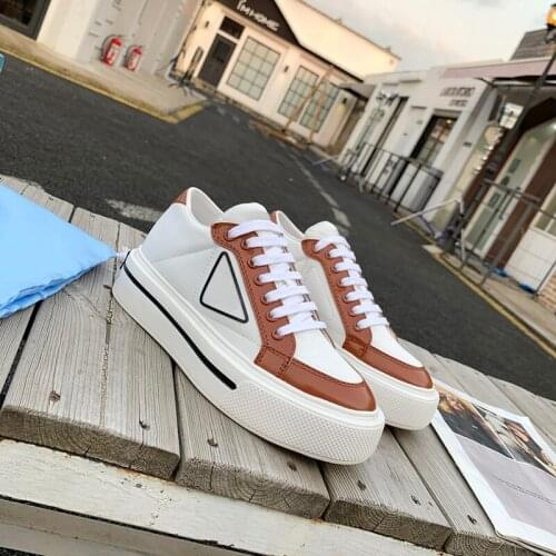 2021 Spring Thick-Soled Womens Shoes Fashion Casual Womens Shoes Wear-Resistant Non-Slip Sports Outsole Womens Shoes