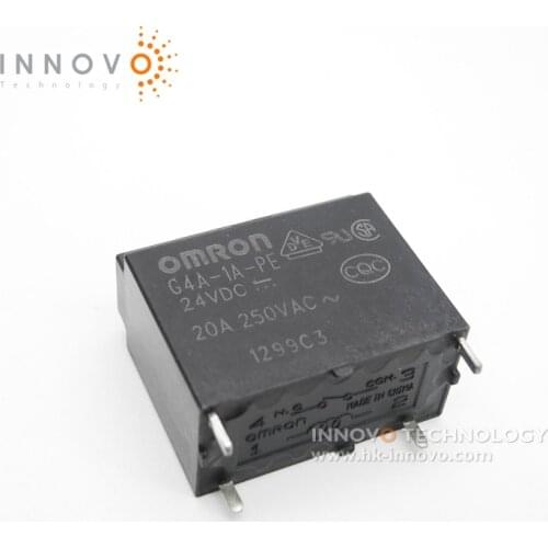 5pcs/lot G4A-1A-PE 24VDC G4A-1A-PE-24VDC G4A1APE24DC G4A-1A-PE DC24 Power Relay 24VDC Free shipping New original