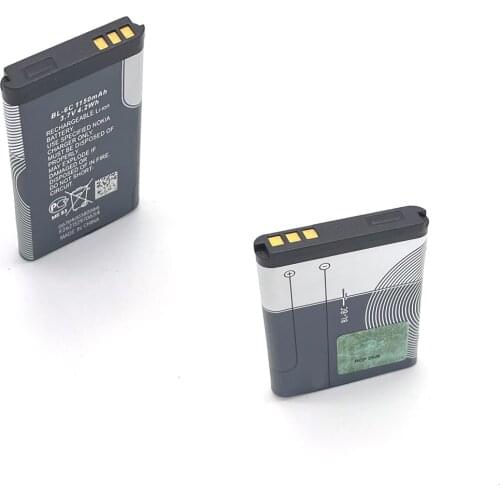 Battery for Nokia BL-6C 2115I 2116 2116I 2125 2125I 2126I 2270 2285 2855 3152 3155 3155I 3600 3650 3620 3660 6012 6015 6015I