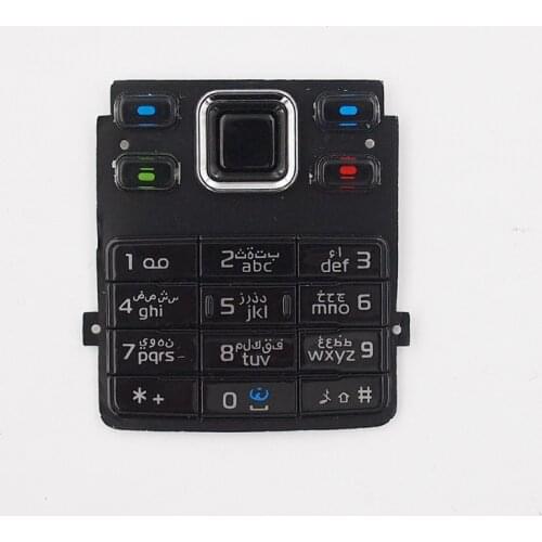 BaanSam New Arabic Keyboard Buttons For Nokia 6300 Replacement Parts