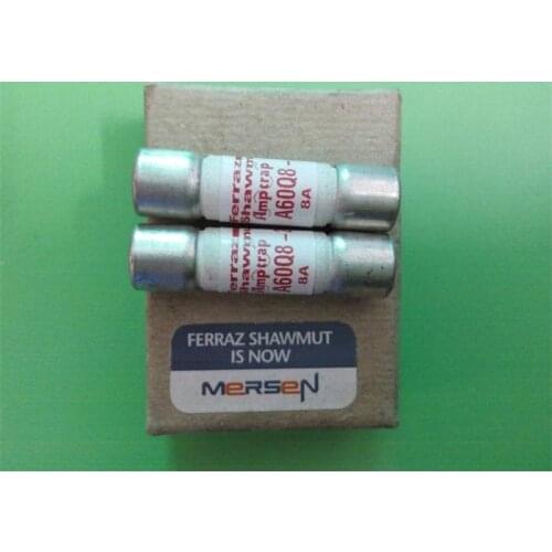 Free shipping 5pcs A60Q8-2 fuse Ferraz French Roland genuine 10X38MM 8A 600V