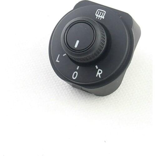 For POLO 2014-2018 Reversing mirror adjustment switch Mirror knob heating