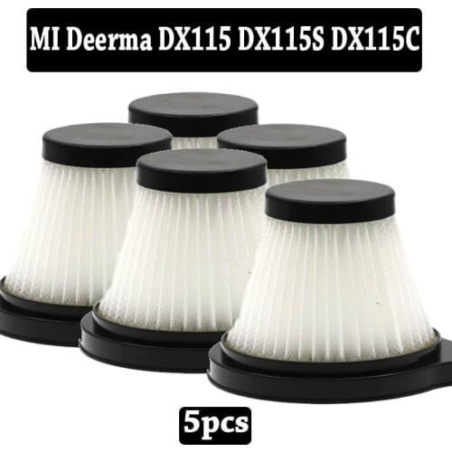 Hepa filter for spare parts of Mi Deerma DX115 DX115S DX115C portable vacuum cleaner