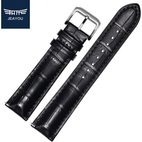 JEAYOU Leather Watch Straps