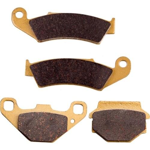 250cc LOW DUST Motorcycle Front and Rear Brake Pads Set For ALFER AR 250 AR250 1993