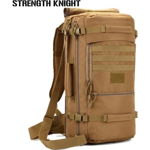 Mens Military Backpack Waterproof Nylon School Bag Camouflage Backpacks Multi-function Men Travel Bags