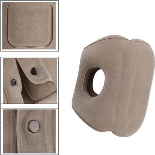 Inflatable Travel Pillow Airplane Pillow Head and Neck Rest Inflatable Pillow for Airplanes Cars Buses Trains Office Napping