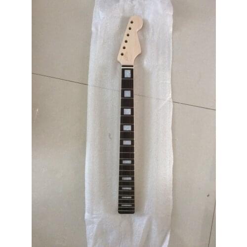 Guitar neck , One piece of unfinished electric guitar neck , ST guitar parts 648mm (25.5")