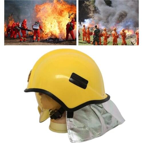 Rescue Helmet Firefighter Helmt Protective Safety Cap Fire Hat for Earthquake, f