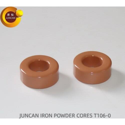 T106-0 high-frequency magnetic core, rf magnetic core, Iron powder cores