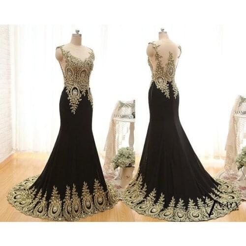 Sleeveless Evening Long Party Carpet Mermaid Prom gown 2018 lace appliques sexy see through back Mother of the Bride Dresses