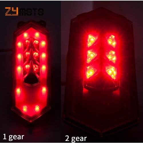 For YAMAHA YZF R1 R1M R1S 2015 - 2020 YZF R6 2017 - 2020 Motorcycle Rear Tail Light Brake Turn Signal Integrated LED Tailligh