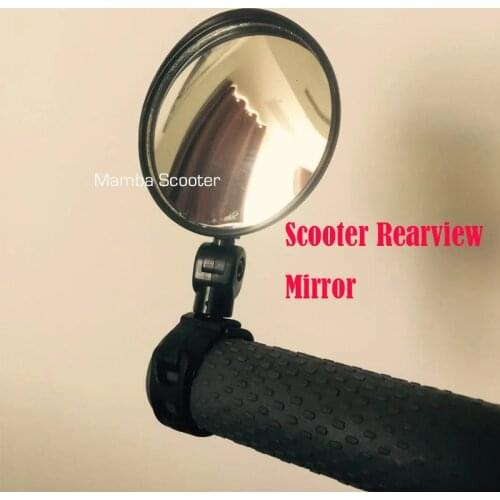 Scooter Rearview Mirror for Xiaomi Mijia M365 Ninebot ES1 ES2 Scooter Qicycle EF1 Bike Back Mirror Cycle Strap Reflex Rear View