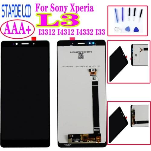 5.7'' For Sony Xperia L3 I3312 I4312 I4332 I3322 LCD Display Touch Screen Digitizer Assembly Replacement Parts For Sony L3 lcd