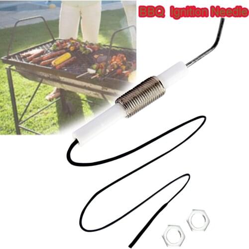 1PC 30cm / 11.8in Spark Ignition Wire Needle Probe Electrode Ignition Accessories For BBQ Grill Heater