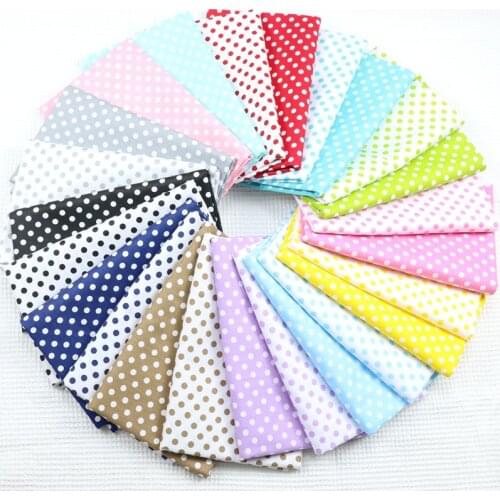 160cm*50cm big dot cotton fabric DIY bedding quilting apparel dress patchwork fabric kids handwork curtain decor cloth