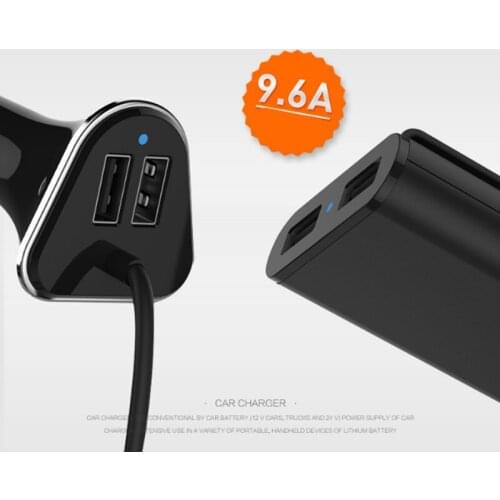 Car Charger,Quick Charge 9.6A Car-Charger Fast Mobile Phone Usb Charger for iPhone 6/7/8/X Xiaomi mi5 Samsung Galaxy S8 etc