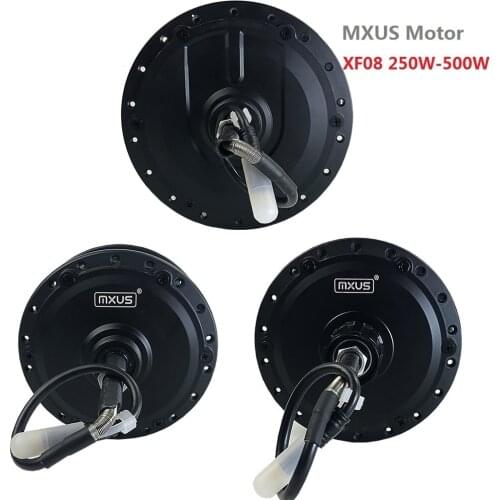 Electric Bicycle 36V 48V 250W 350W 500W High Speed Brushless Gear Hub Motor E-bike Motor Rear Wheel Drive MXUS XF08XF15 Parts